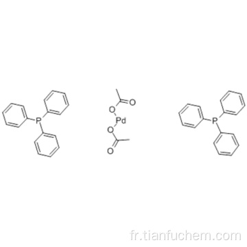 Acétate de bis (triphénylphosphinepalladium) CAS 14588-08-0